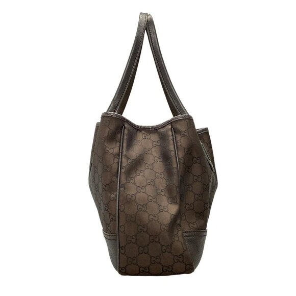 GUCCI GG Pattern, Shelly (Web) Brown Green Multi Nylon Leather - 388-071625 - Picture 3 of 12
